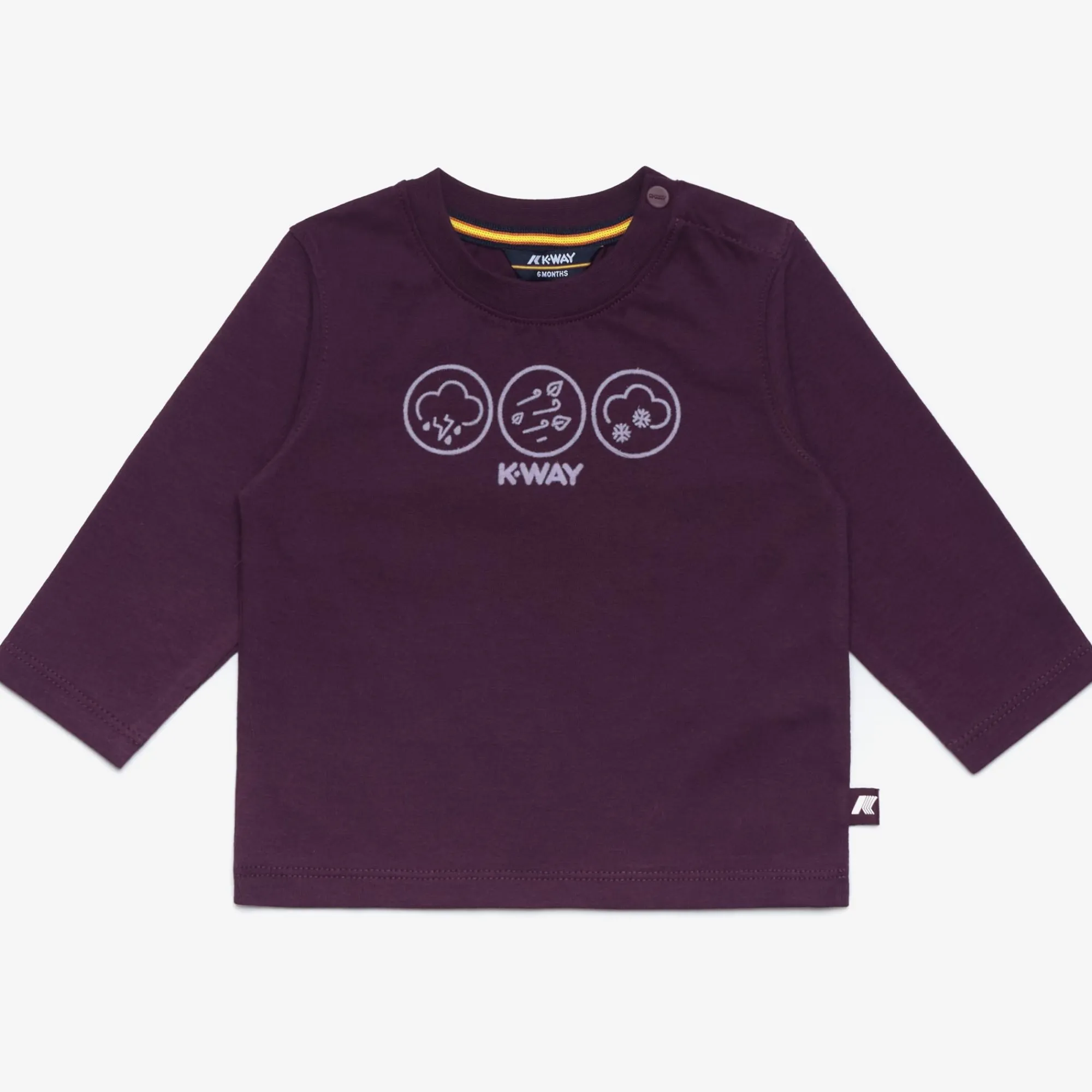 Outlet K-Way E. ELMETTE METEO Violetdkpurple