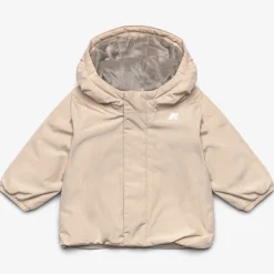 Outlet K-Way E. JACK SOFT TOUCH MARMOTTA Pinktint-greygoat