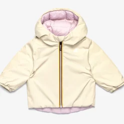 Sale K-Way E. JACK ST THERMO REVERSIBLE Beigeshortbread-pinkrose