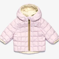 Sale K-Way E. JACK ST THERMO REVERSIBLE Beigeshortbread-pinkrose