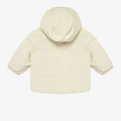 New K-Way E. JACK ST THERMO REVERSIBLE Beigeshortbread-azureltmarine