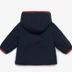 Hot K-Way E. JACK ST WARM REVERSIBLE Redp-blued