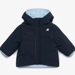 Best K-Way E. JACK ST WARM REVERSIBLE Bluea-blued