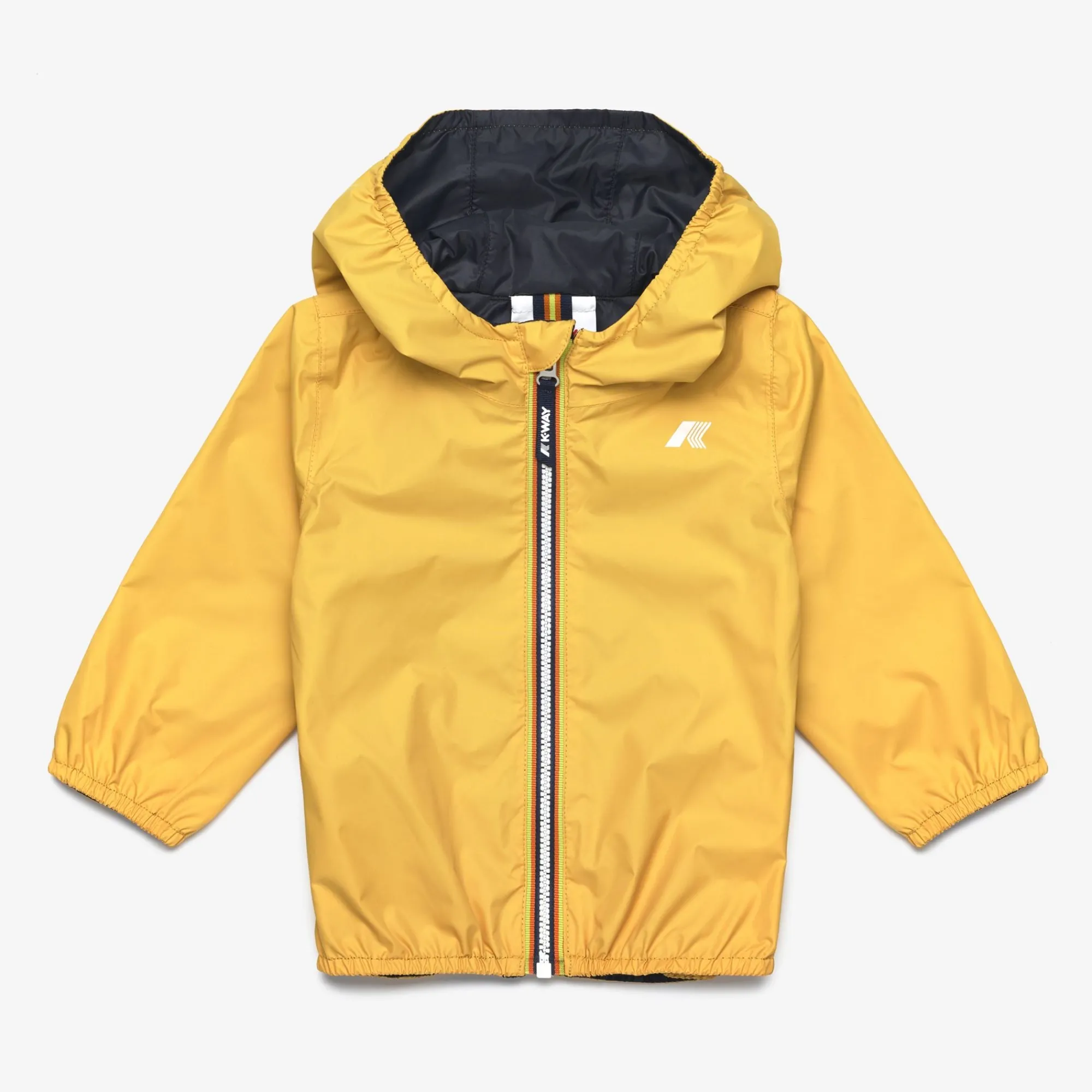 Online K-Way E. JAKE PLUS.2 REVERSIBLE Yellowmimosa-bluedepth