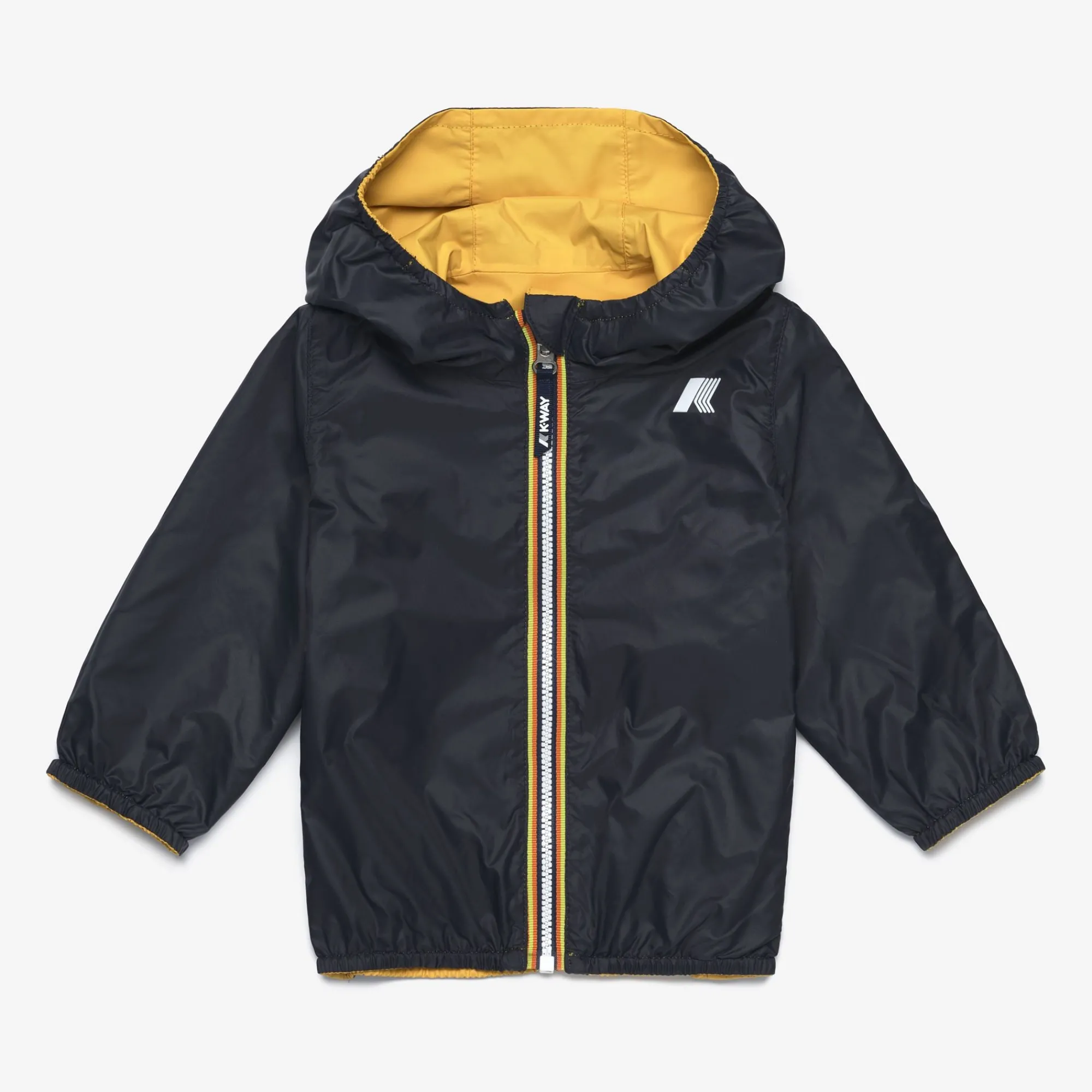 Online K-Way E. JAKE PLUS.2 REVERSIBLE Yellowmimosa-bluedepth