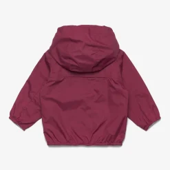 K-Way E. JAKE PLUS.2 REVERSIBLE Reddk-white