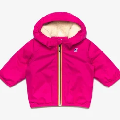 K-Way E. LE VRAI 3.0 CLAUDINE ORSETTO Fuchsia-ecru