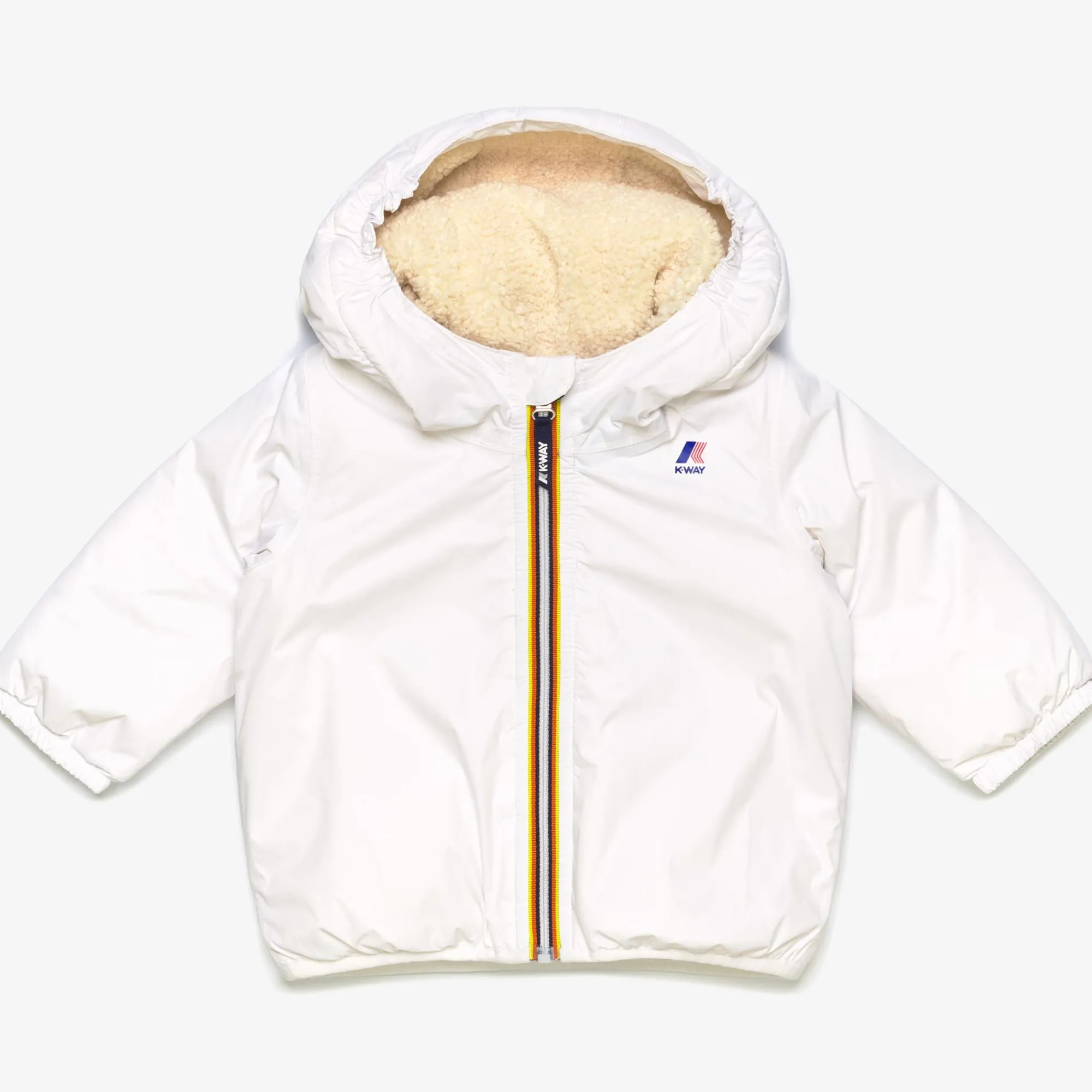 Outlet K-Way E. LE VRAI 3.0 CLAUDINE ORSETTO White-ecru