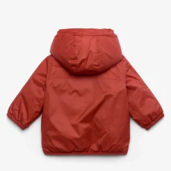 New K-Way E. LE VRAI 3.0 CLAUDINE ORSETTO Redpompeian-ecru