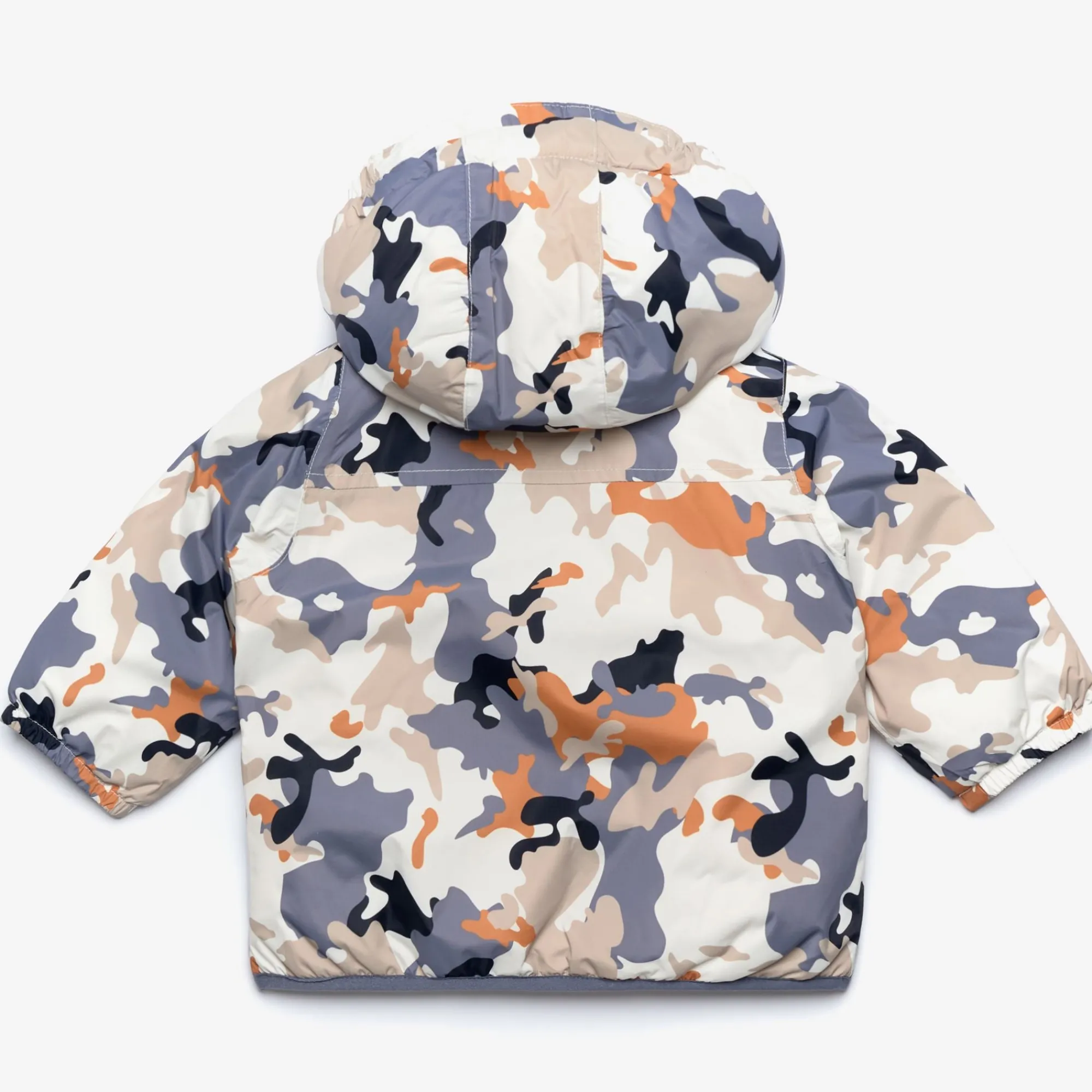 New K-Way E. LE VRAI 3.0 CLAUDINE ORSETTO GRAPHIC Ecru-camoboyavio