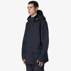 Best K-Way ERHAL TECH WOOL BLEND Bluedepth