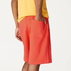 Sale K-Way ERIK LOGO Orange