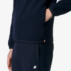 Online K-Way ERN WOOL FLEECE Bluedepth