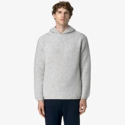K-Way ERNIE WOOL FLEECE Ltgreymel