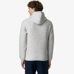 K-Way ERNIE WOOL FLEECE Ltgreymel