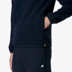 Hot K-Way EROUND WOOL FLEECE Bluedepth