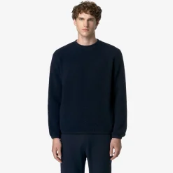 Hot K-Way EROUND WOOL FLEECE Bluedepth