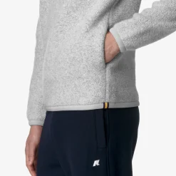 Online K-Way EROUND WOOL FLEECE Ltgreymel