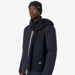 Sale K-Way ETIENNE CARDIGAN STITCH WOOL Bluedepthmelange