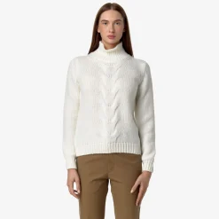 Discount K-Way FUZZY WOOL MERINO BLEND Whitegardenia