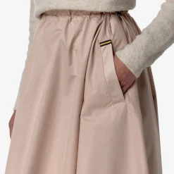 Outlet K-Way GAELA SATIN Pinktint