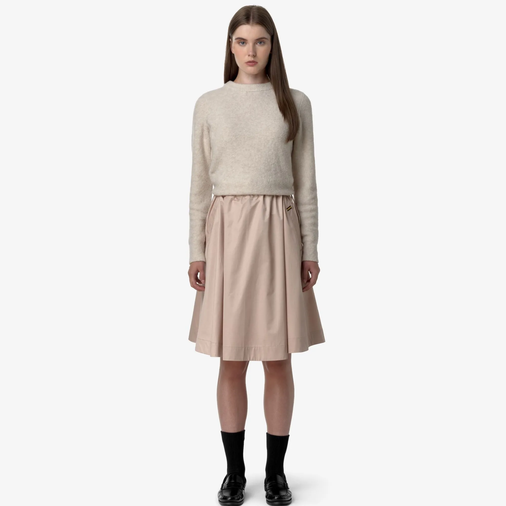 Outlet K-Way GAELA SATIN Pinktint