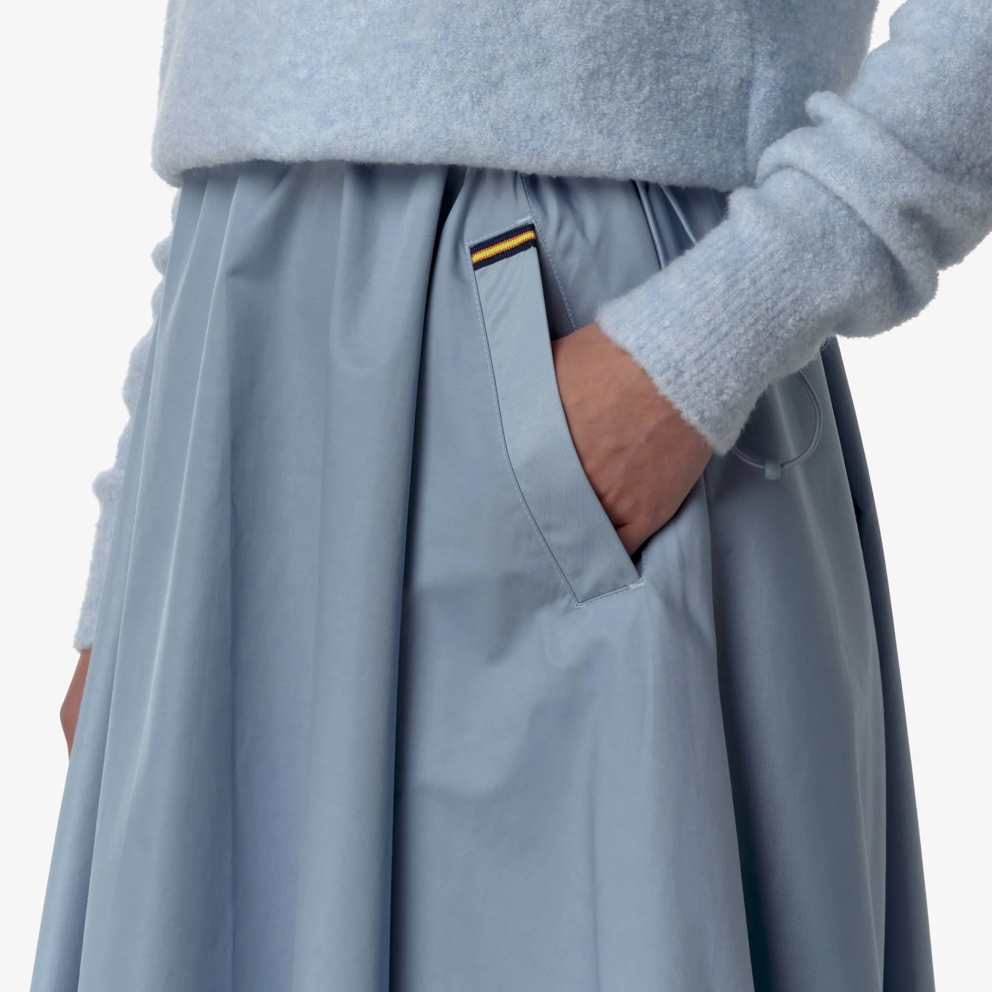 Outlet K-Way GAELA SATIN Blueavio