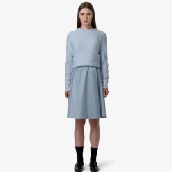 Outlet K-Way GAELA SATIN Blueavio