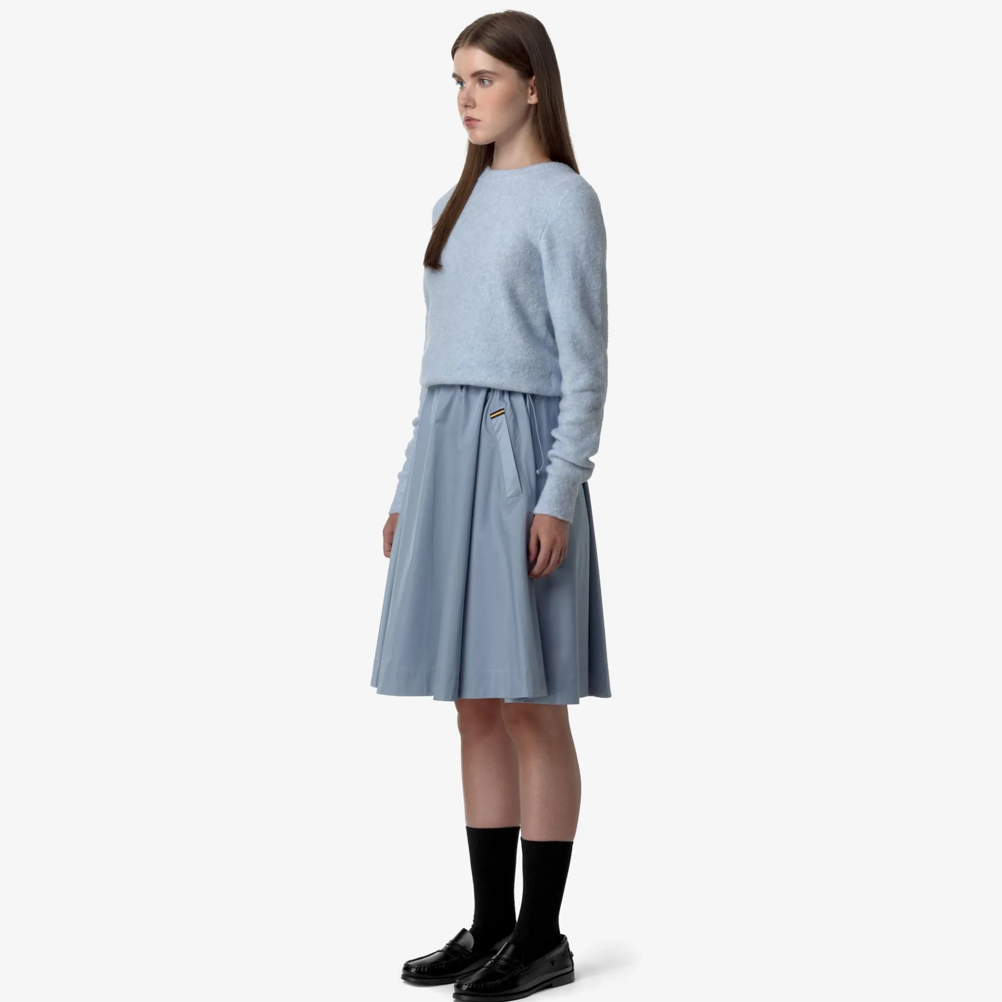 Outlet K-Way GAELA SATIN Blueavio