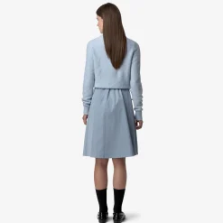 Outlet K-Way GAELA SATIN Blueavio