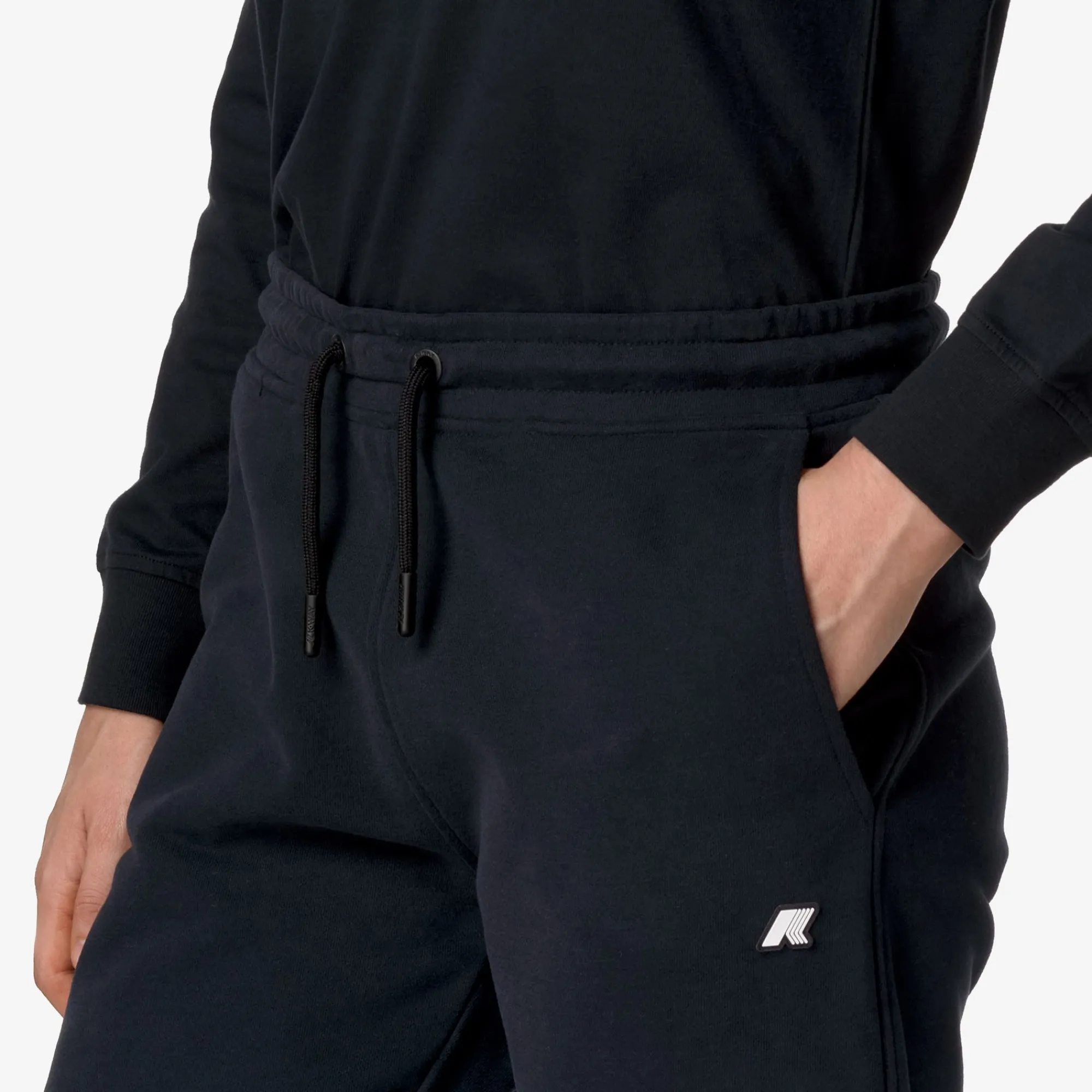 Online K-Way GINEVRETTE FLEECE PEACH Blackpure