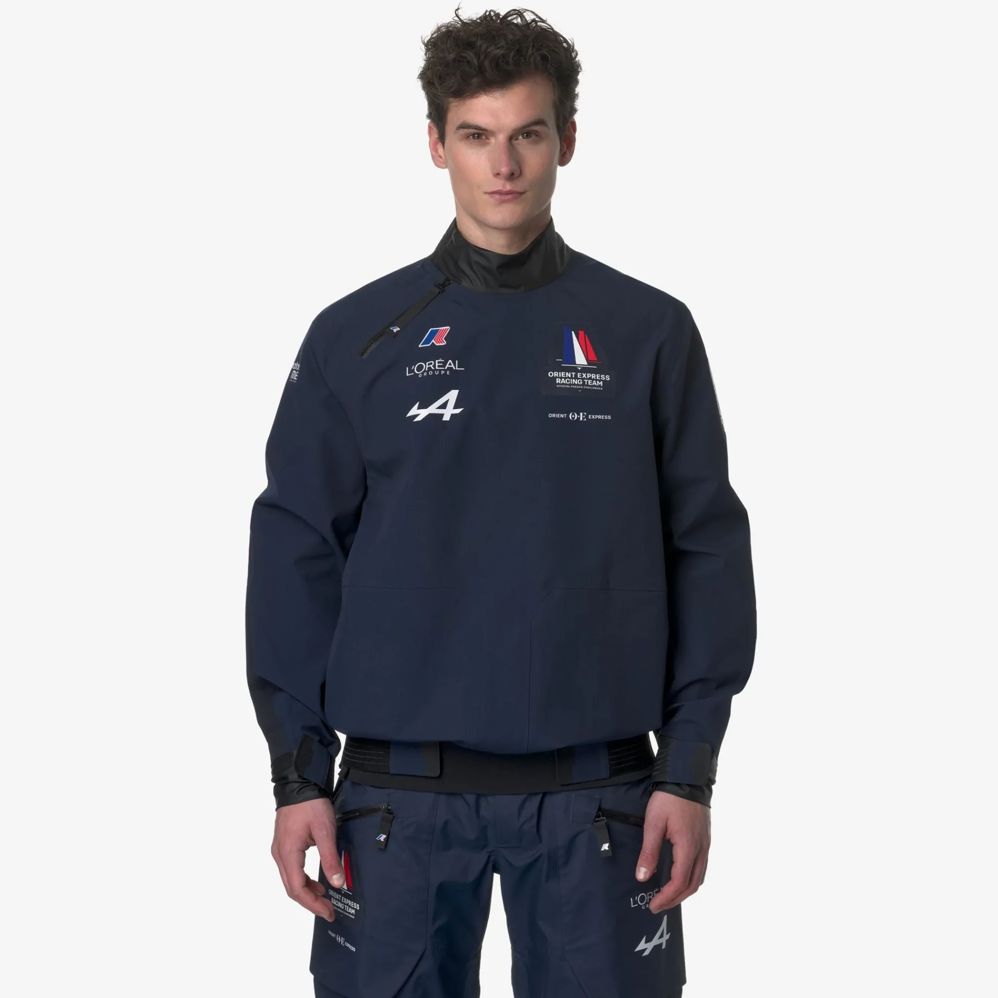 Hot K-Way GUIRREC ORIENT EXPRESS TEAM AC Bluedress