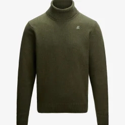 Sale K-Way HENRY LAMBSWOOL Greenblackish
