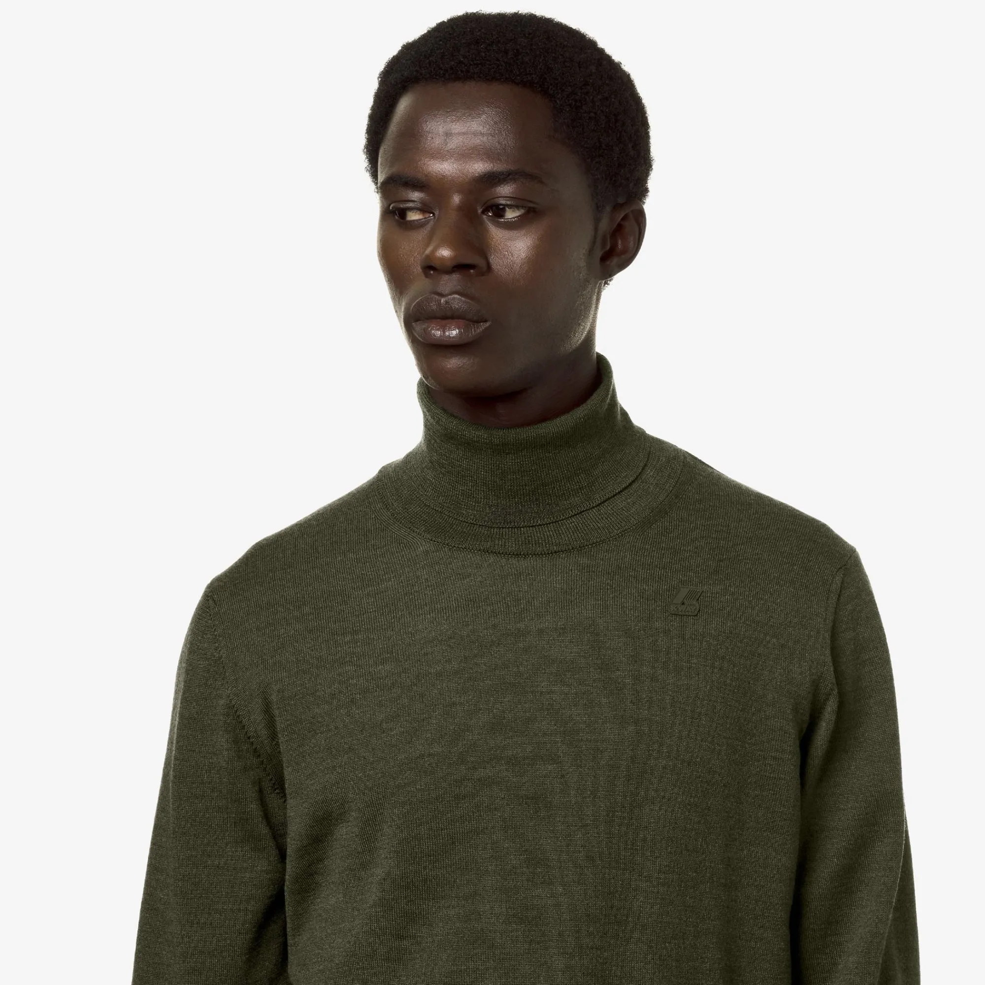 Sale K-Way HENRY MERINO Greenblackish