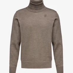 New K-Way HENRY MERINO Beigetaupe