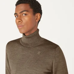 New K-Way HENRY MERINO Beigetaupe