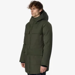 Clearance K-Way HODEL FABRIC MIX Greenblackish