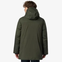 Clearance K-Way HODEL FABRIC MIX Greenblackish