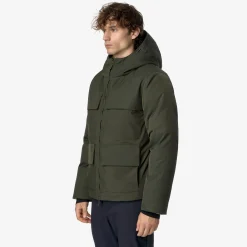 New K-Way HODIN FABRIC MIX Greenblackish