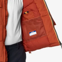 Outlet K-Way HODIN FABRIC MIX Redpompeian