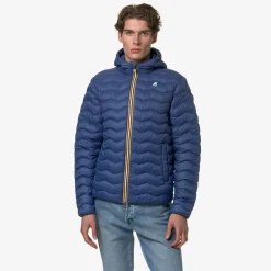 Hot K-Way JACK QUILTED WARM Bluefiord