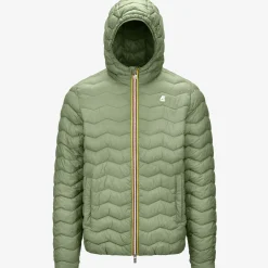 Outlet K-Way JACK QUILTED WARM Greensage