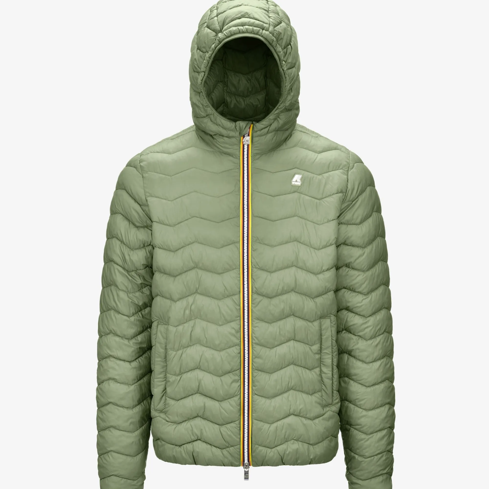 Outlet K-Way JACK QUILTED WARM Greensage