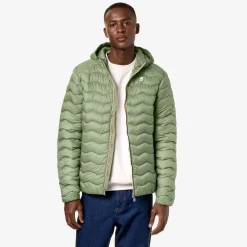 Outlet K-Way JACK QUILTED WARM Greensage