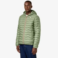 Outlet K-Way JACK QUILTED WARM Greensage