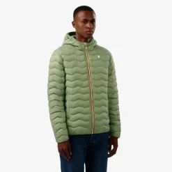 Outlet K-Way JACK QUILTED WARM Greensage