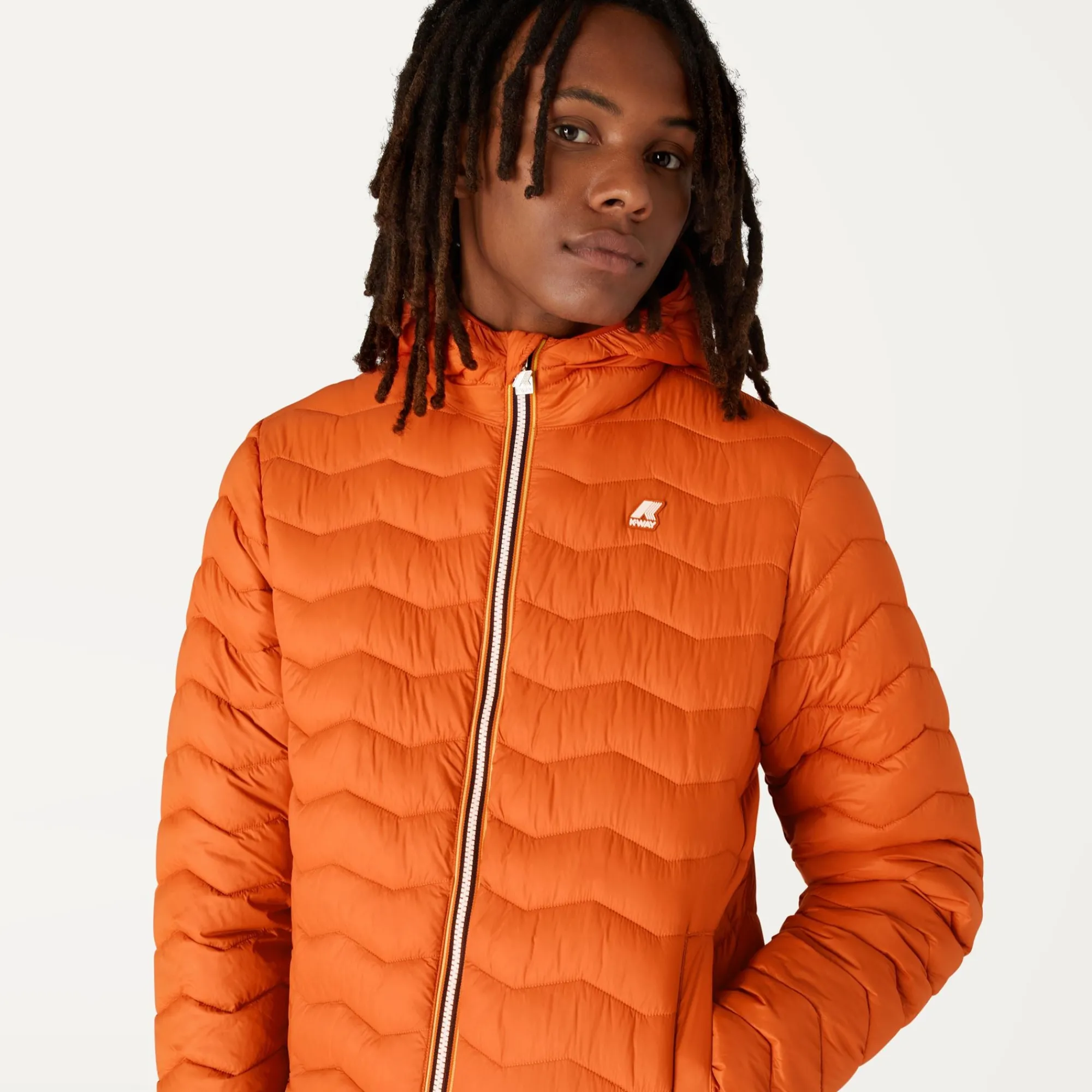 Online K-Way JACK QUILTED WARM Orangerust