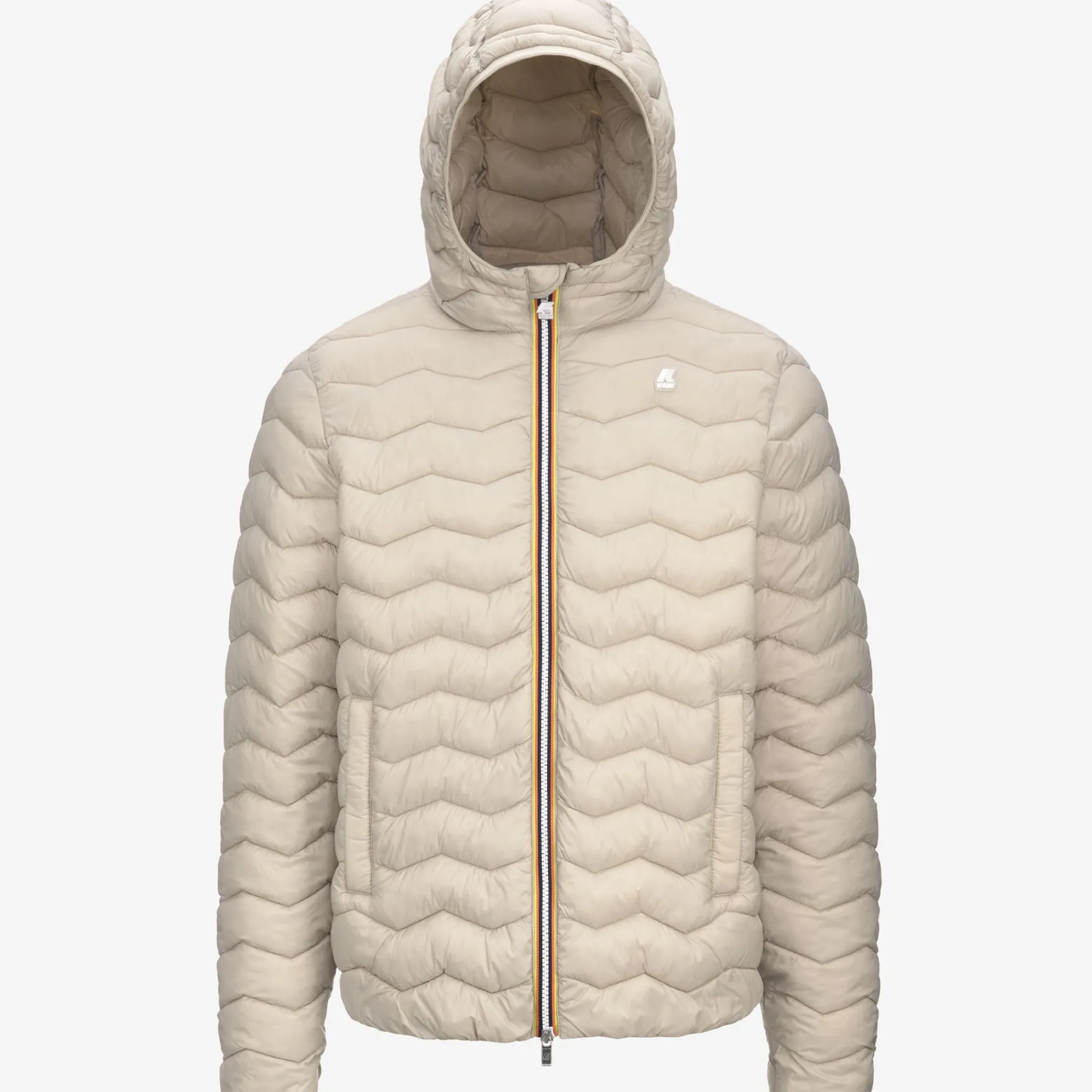 Hot K-Way JACK QUILTED WARM Beigegrey