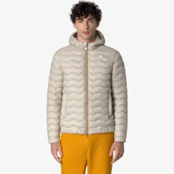 Hot K-Way JACK QUILTED WARM Beigegrey