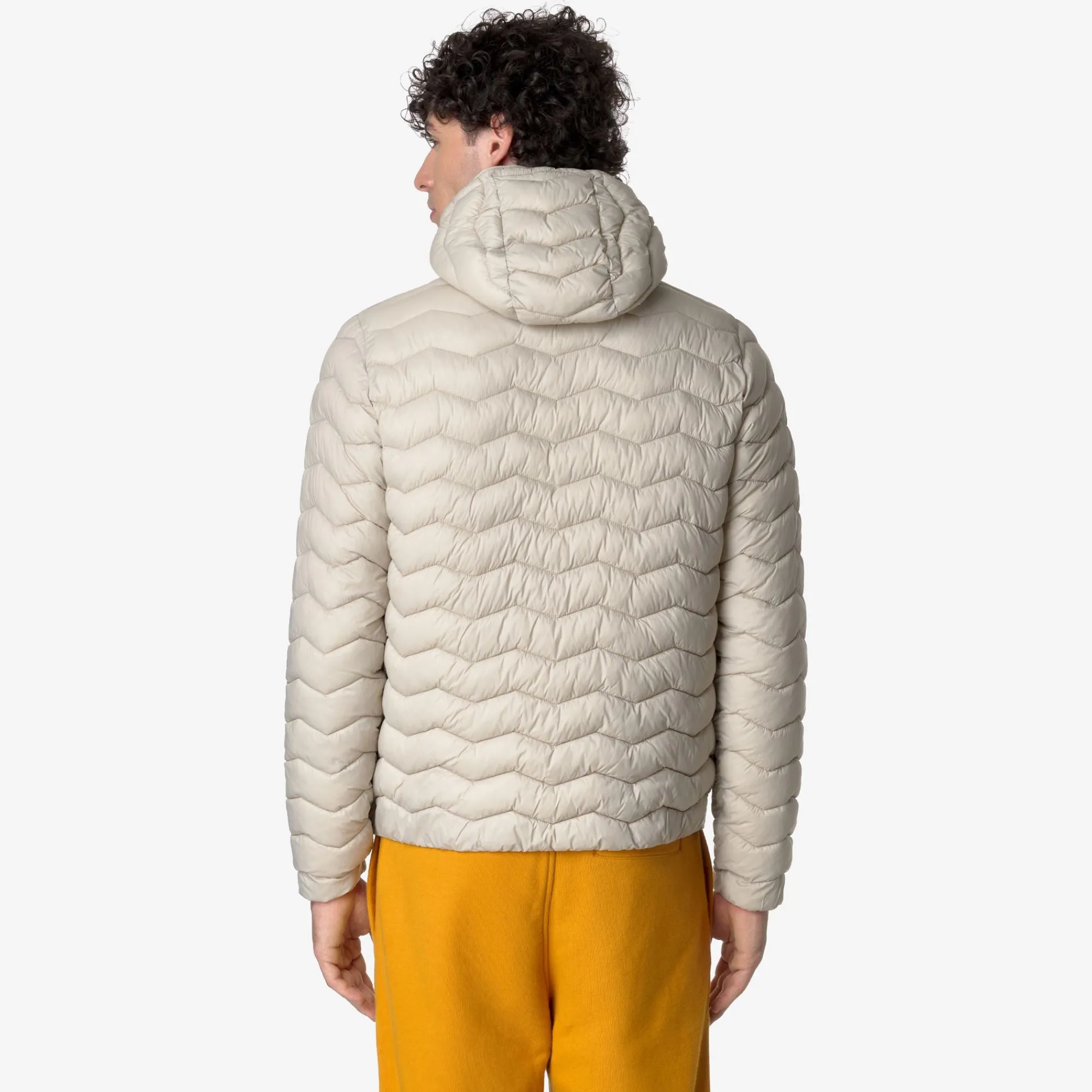 Hot K-Way JACK QUILTED WARM Beigegrey